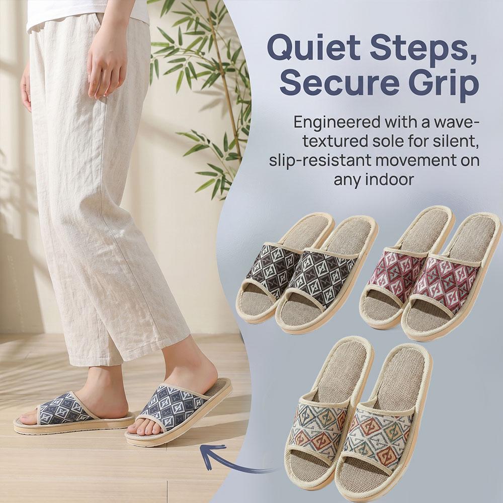 Four Seasons Linen Slippers Co - Mule Slip On ulasan dan harga