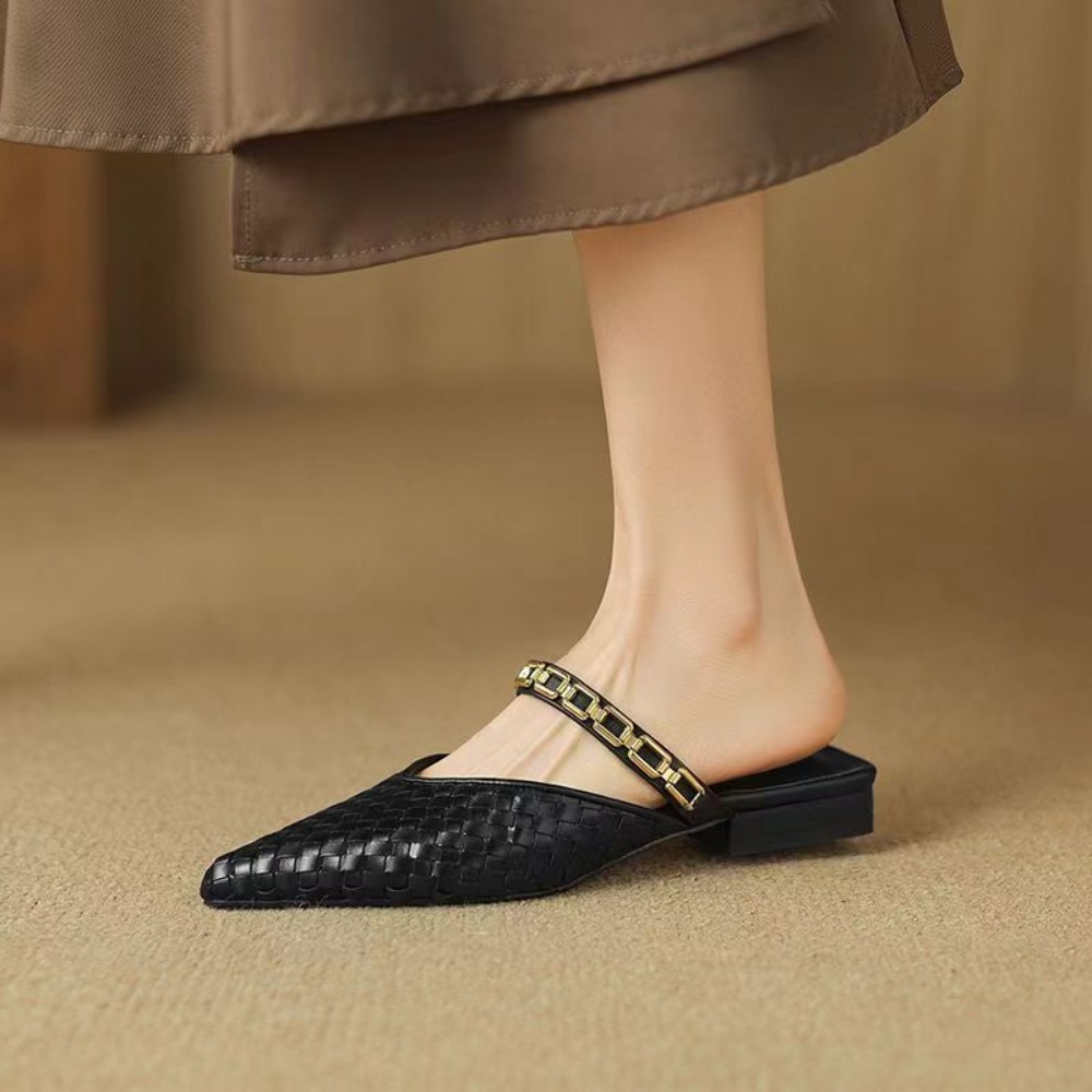 2026 New Retro Pointed Toe Sli - Women'S Shoes Clogs ulasan dan harga