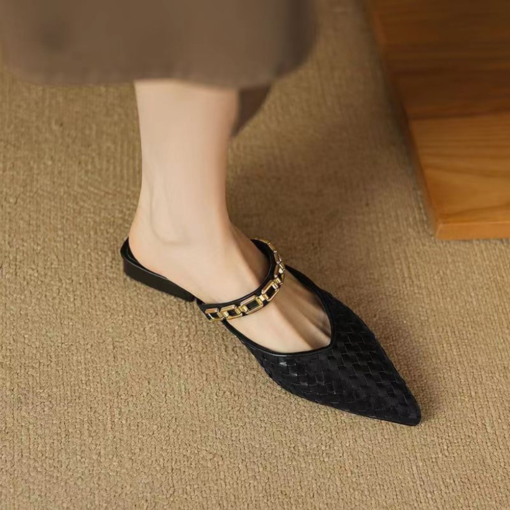 2026 New Retro Pointed Toe Sli - Women'S Shoes Clogs ulasan dan harga