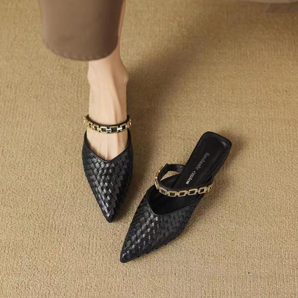 2026 New Retro Pointed Toe Sli - Women'S Shoes Clogs ulasan dan harga