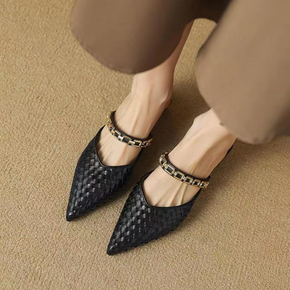 2026 New Retro Pointed Toe Sli - Women'S Shoes Clogs ulasan dan harga