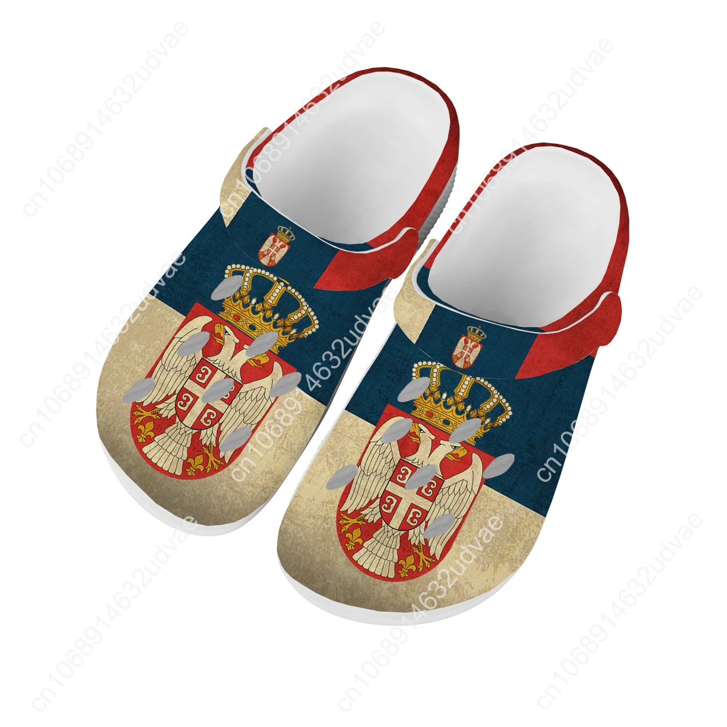 Serbia National Flag Water Sho - Women'S Shoes Clogs ulasan dan harga