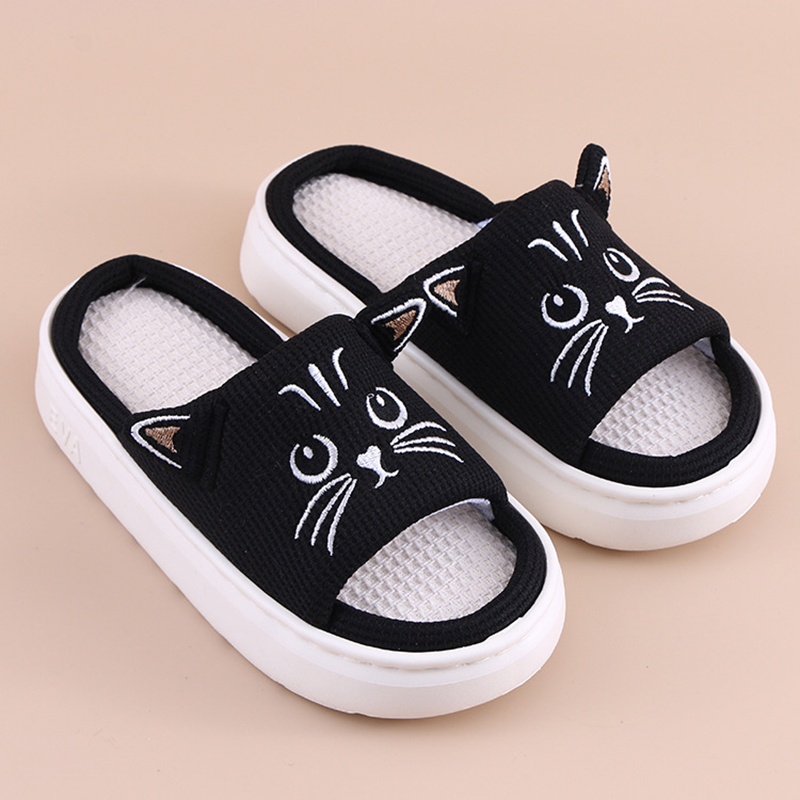 Platform Slippers Women Home F - Mule Slip On ulasan dan harga