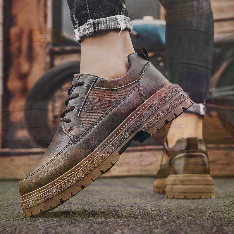 Dark Natural Leather Fashion T - Women Shoes Types Name ulasan dan harga