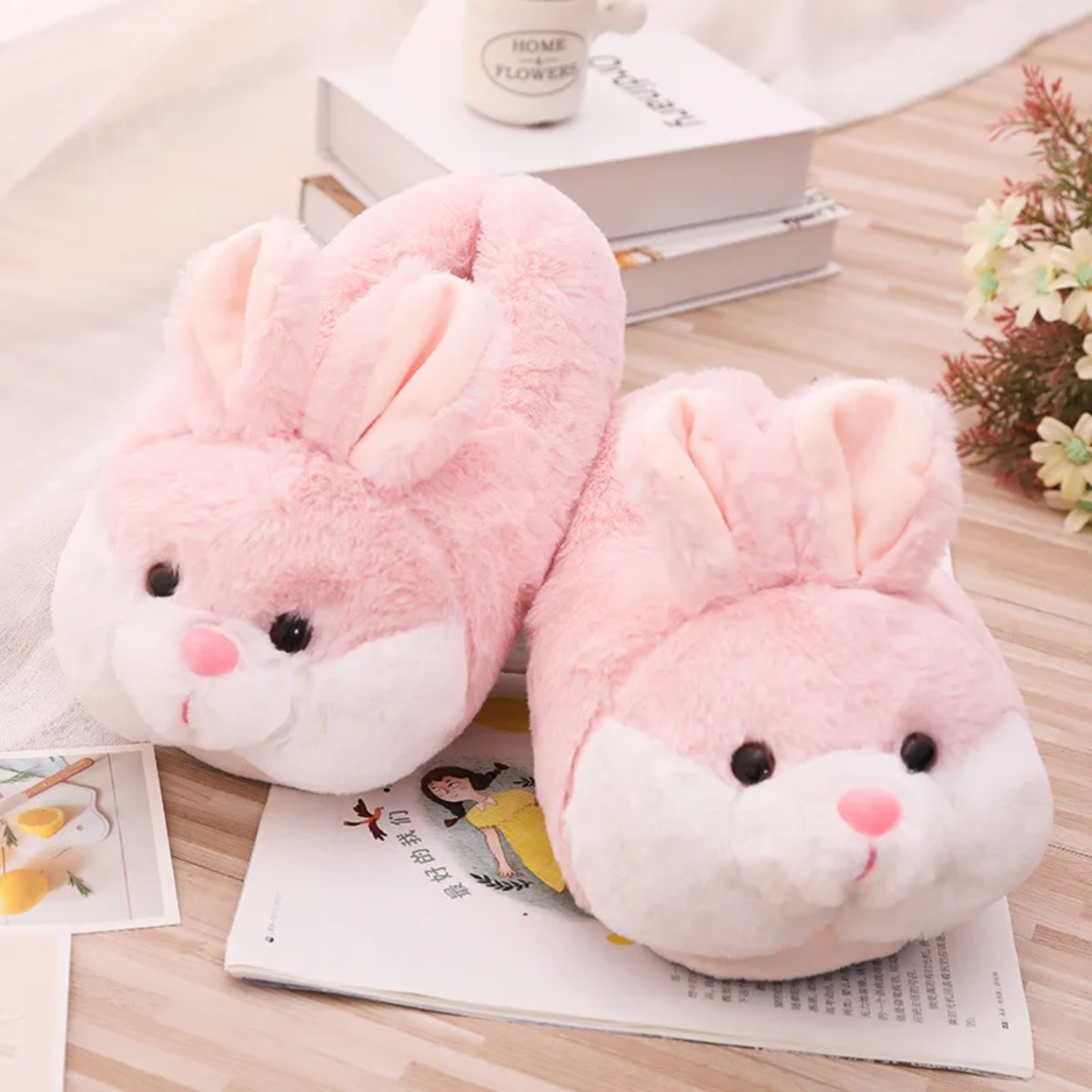 Women House Fur Slippers Casua - Women Shoes On Sale ulasan dan harga