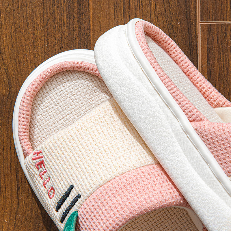 New Style Linen Slippers for W - Women Shoes On Sale ulasan dan harga