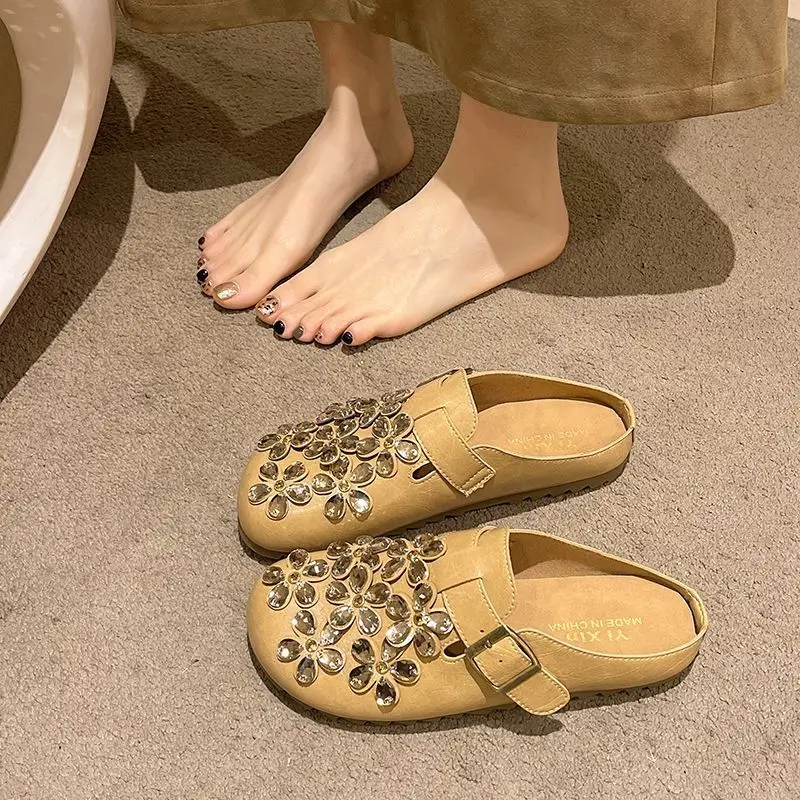 Women's Floral Rhinestone Buck - Women'S Shoes Clogs ulasan dan harga
