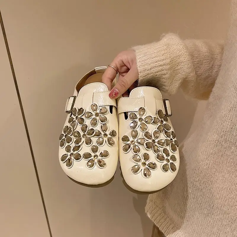 Women's Floral Rhinestone Buck - Women'S Shoes Clogs ulasan dan harga