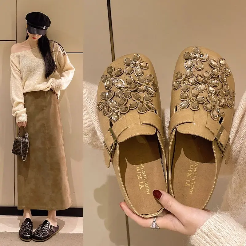 Women's Floral Rhinestone Buck - Women'S Shoes Clogs ulasan dan harga