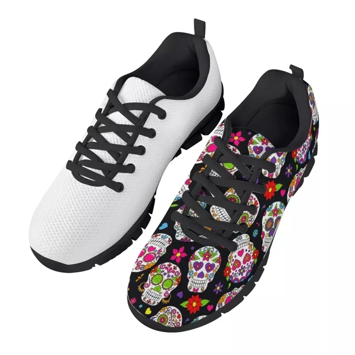 Custom Shoes Black Sole Flat S - Women Shoes Logo ulasan dan harga