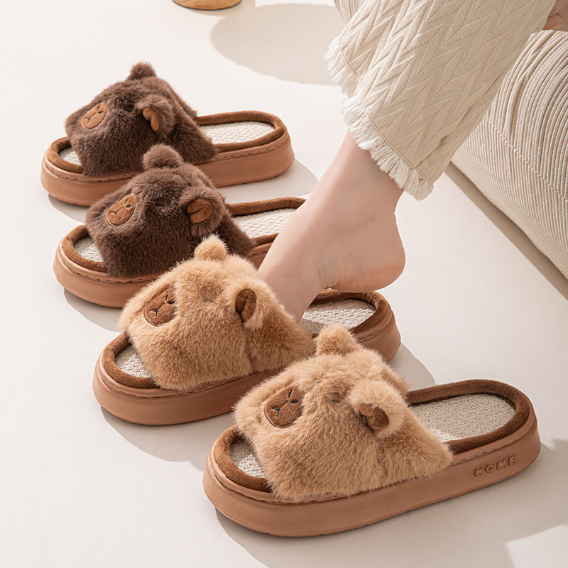 Hemp Cartoon Women's Slippers  - Women Shoes On Sale ulasan dan harga
