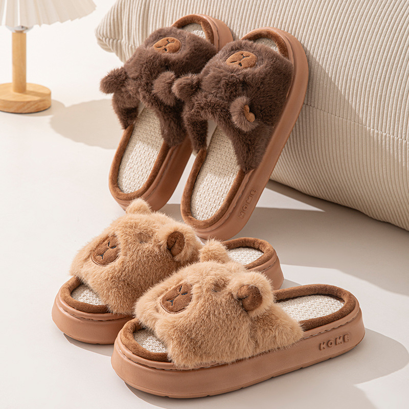 Hemp Cartoon Women's Slippers  - Women Shoes On Sale ulasan dan harga