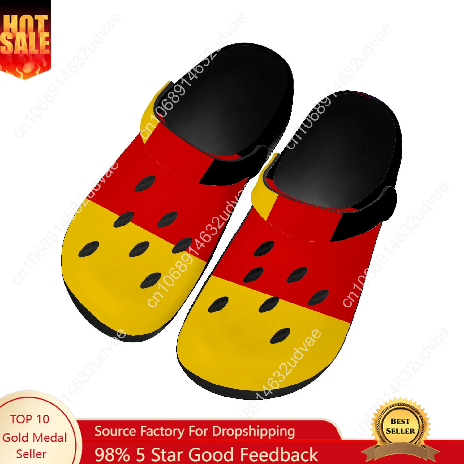 Germany National Flag Water Sh - Women'S Shoes Clogs ulasan dan harga
