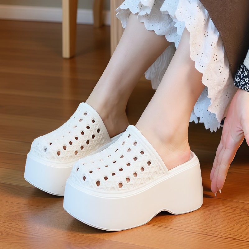 Chunky Thick Sole 7cm Platform - Mule Slip On ulasan dan harga
