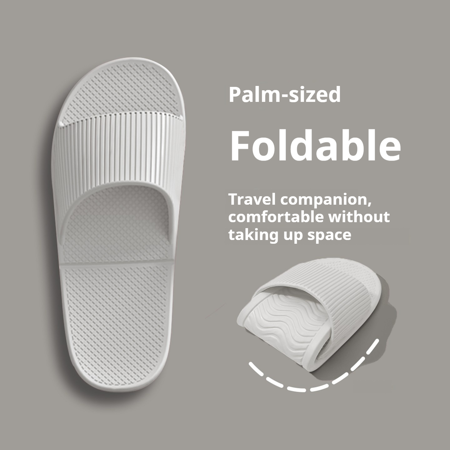 One-piece Mold Foldable Slides - Mule Slip On ulasan dan harga