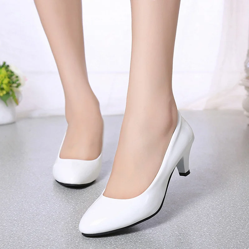 Female Pumps Nude Shallow Mout - Women'S Shoes Clogs ulasan dan harga