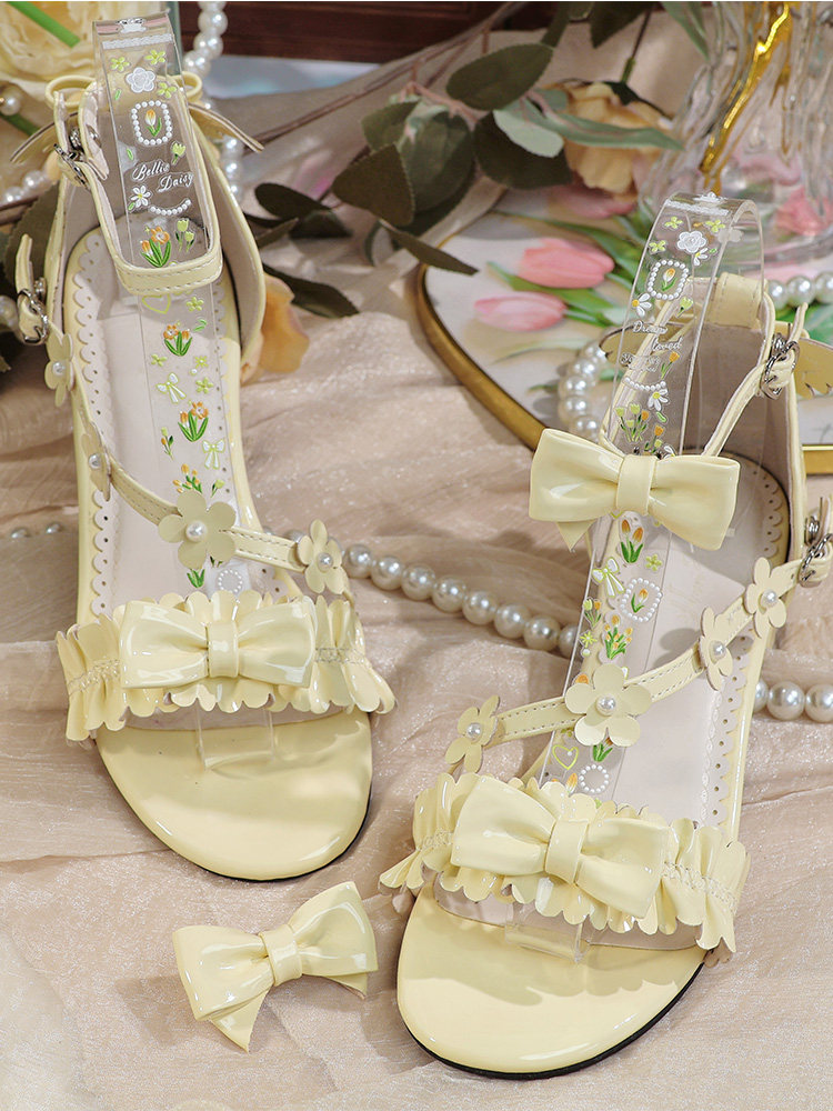 Japanese Original Lolita Flowe - Women'S Shoes Clogs ulasan dan harga